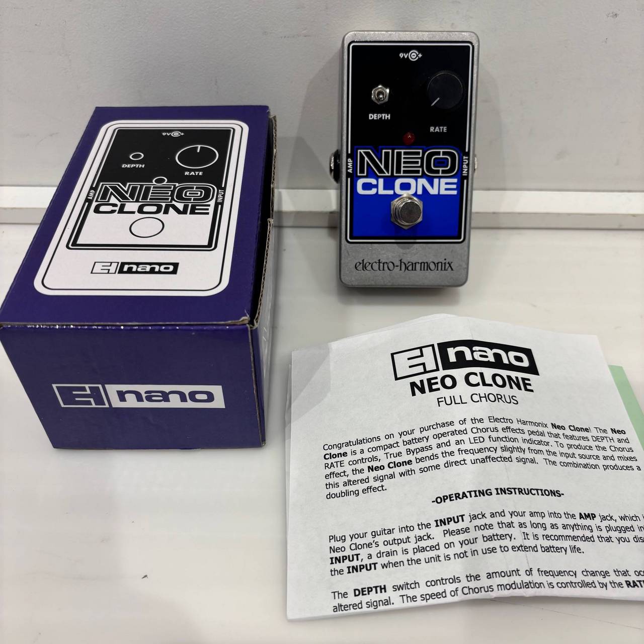 Electro-Harmonix NEO CLONE アナログコーラス（中古）【楽器検索
