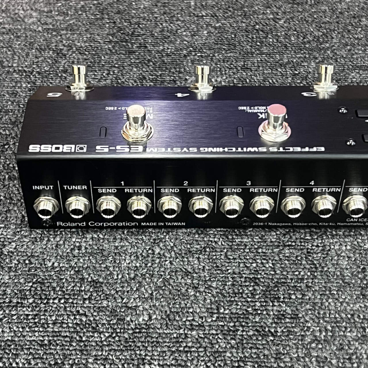 BOSS ES-5 Effects Switching System 【箱ボロB級アウトレット大特価