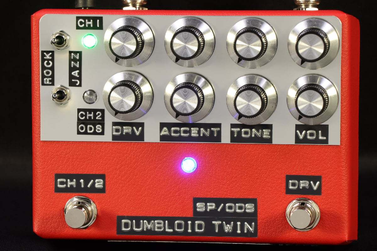 Shins Music Dumbloid Twin SP/ODS Red Tolex with Jazz/Rock SW 
