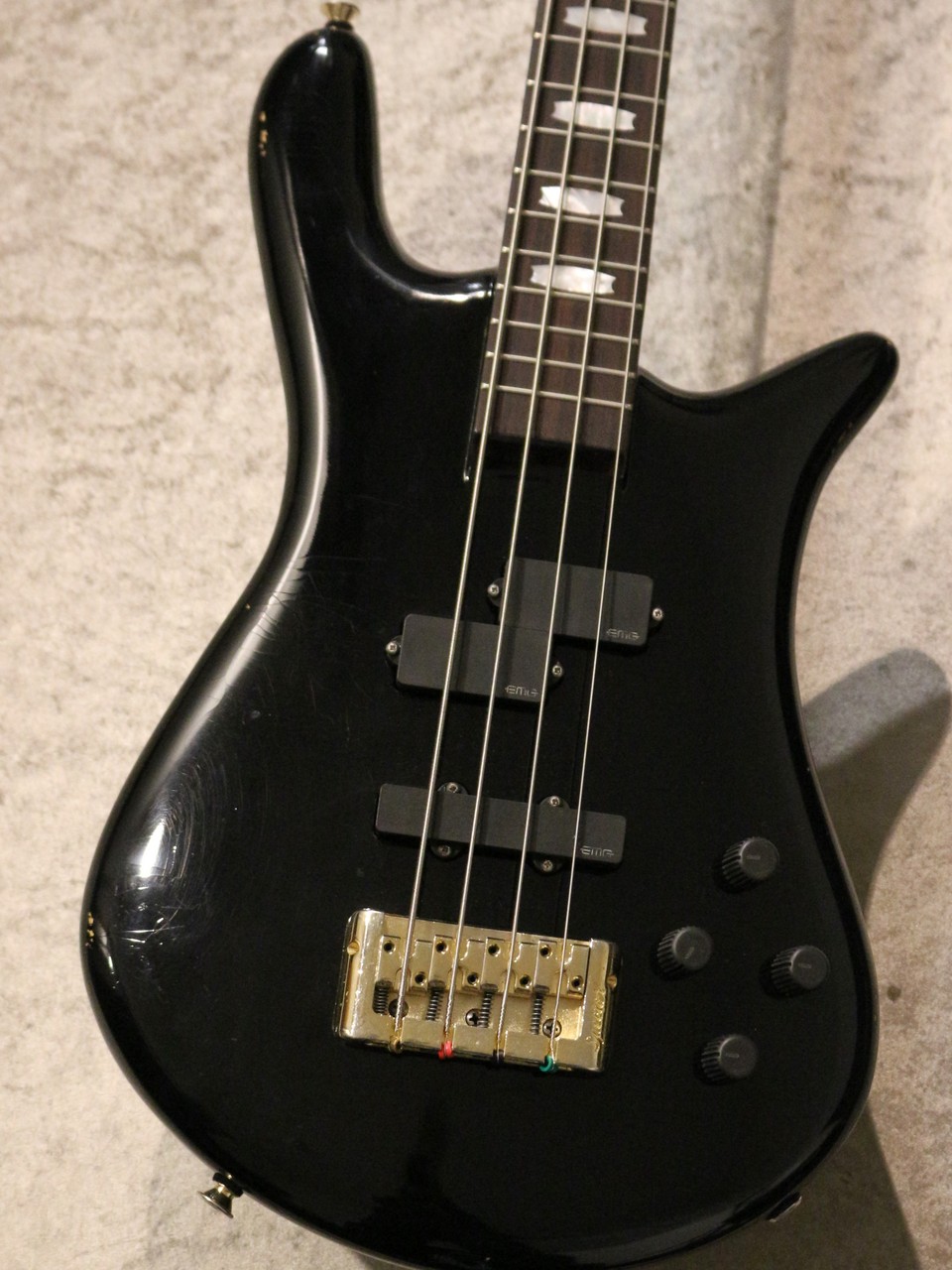 Spector Euro 4 Classic Lacquer Aged -Black-【ラッカー塗装】【3.88