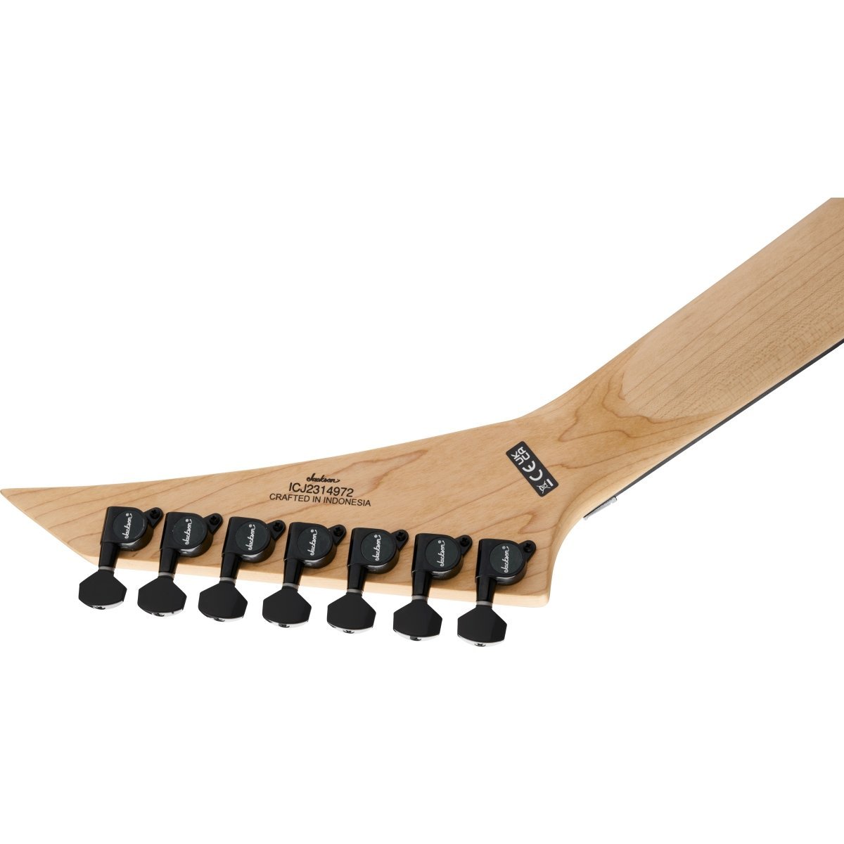 Jackson Pro Series Signature Dave Davidson Warrior WR7 Ebony