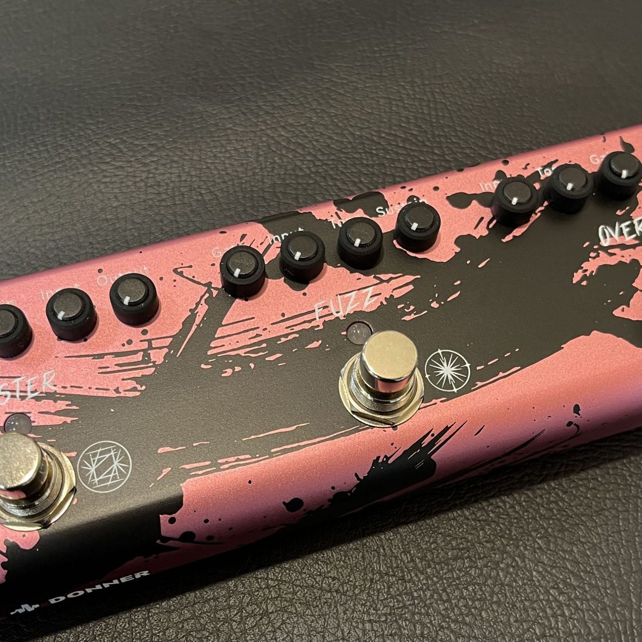 DONNER Double Swords RED MIYAVI監修エフェクター オーバードライブ