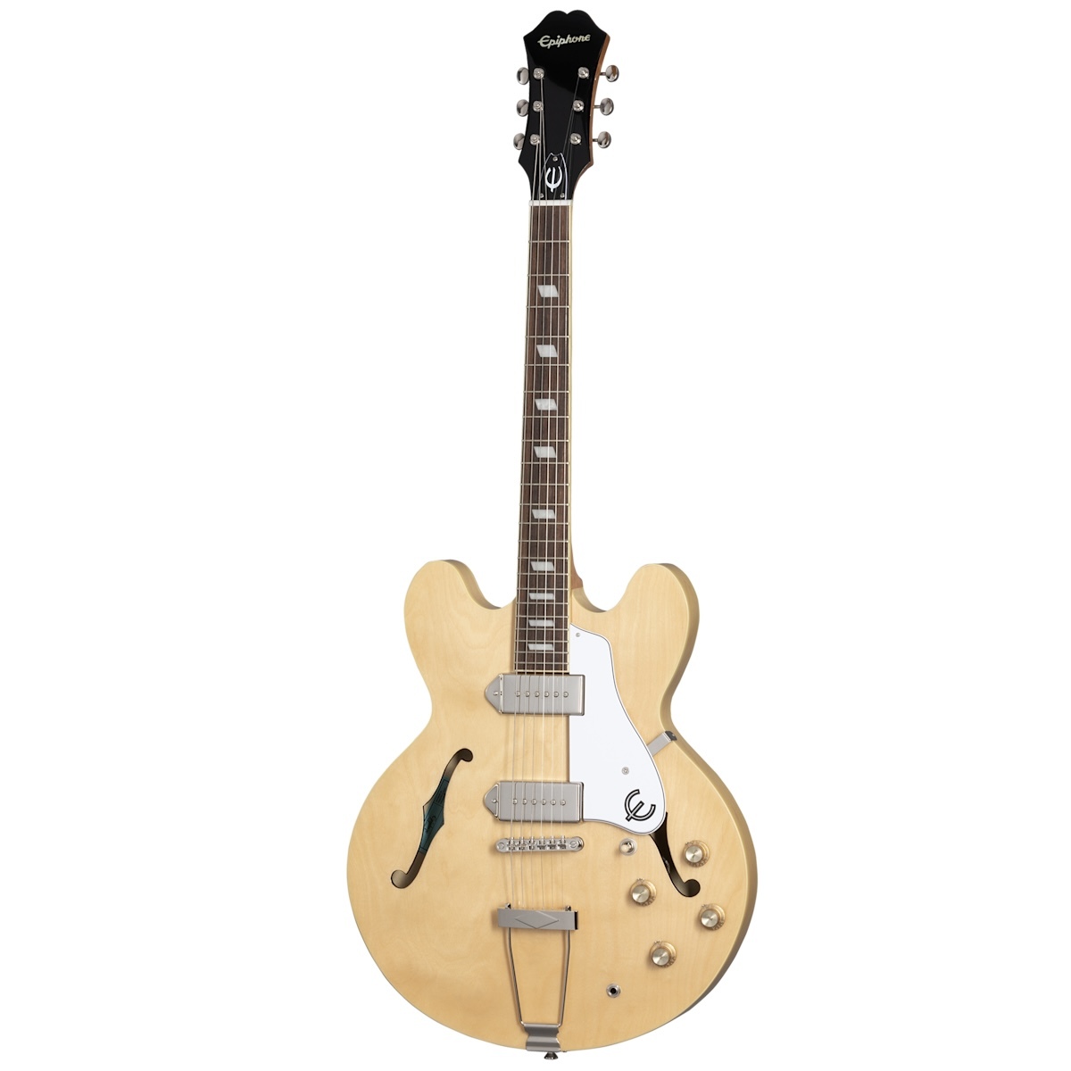Epiphone Casino Natural ジョンレノン風　オマケ付き Epiphone Casino Natural ジョンレノン風 オマケ付き - メルカリ