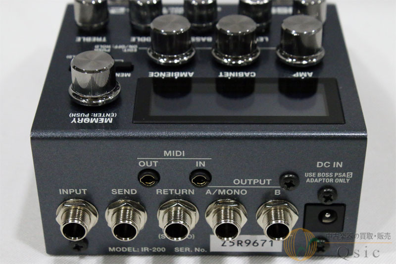 美品！BOSS IR-200新品購入使用期間3カ月 ギター