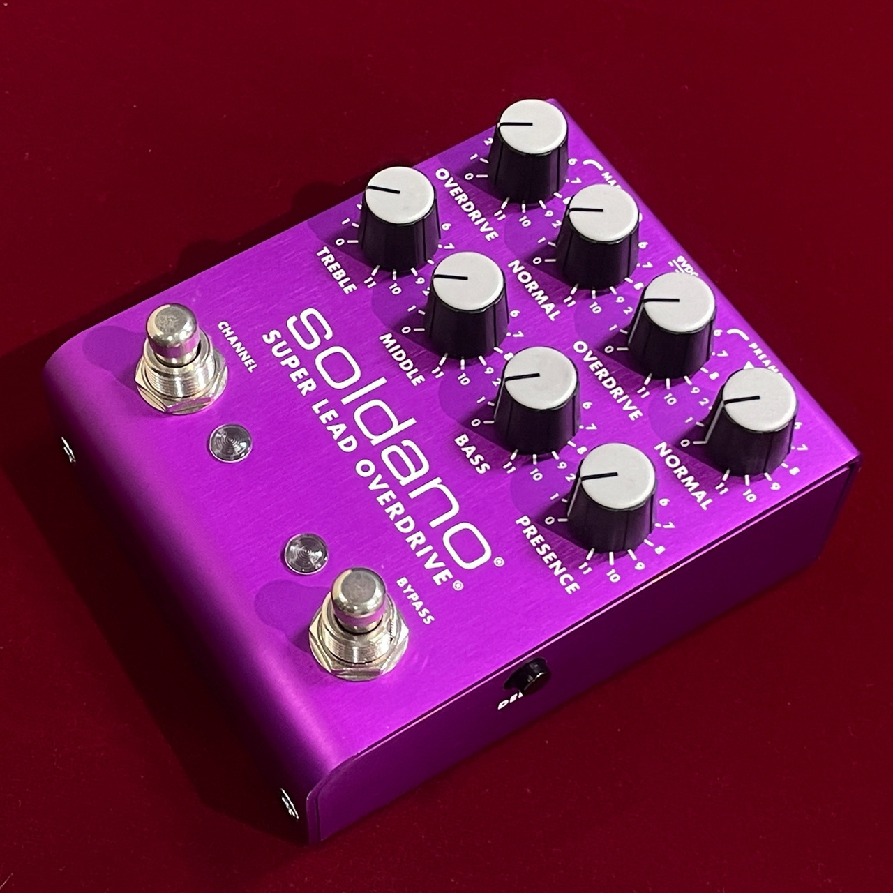 Soldano SLO PLUS Pedal Purple 【数量限定生産】【SLO-100の