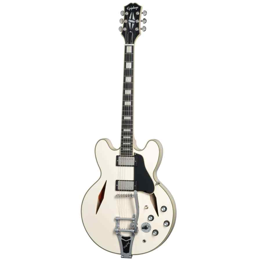 Epiphone Shinichi Ubukata ES-355 Custom Bigsby ver.02 Classic  White（新品/送料無料）【楽器検索デジマート】