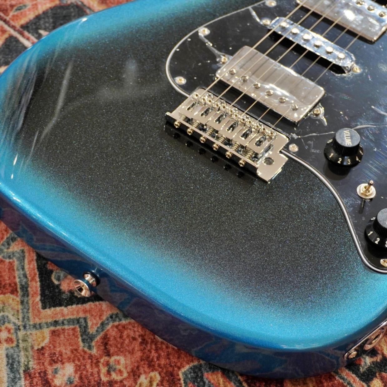 初売りセール　BACCHUS バッカス GS-4DX RSM　ステンレスフレット Bacchus GS-4DX RSM/M GB-B (Galaxy Blue Burst) -Universe Series