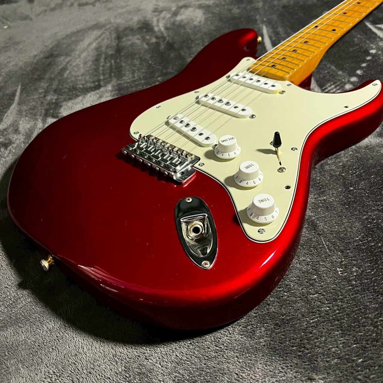 Fender Japan ST57 Candy Apple Red スキャロップ指板 1986-1987製