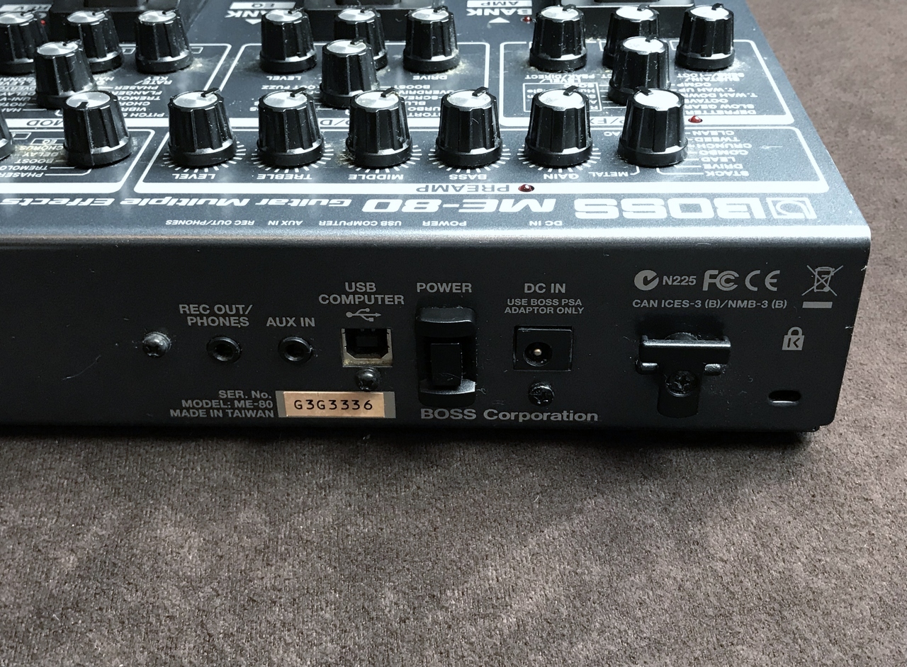 BOSS ME-80 Guitar Multiple Effects（中古）【楽器検索デジマート】