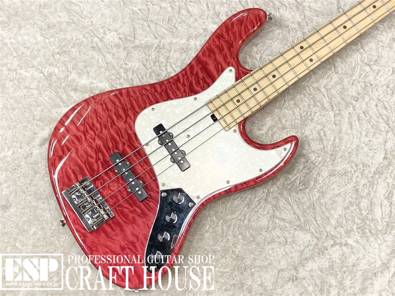 Sadowsky TYO Modern Edge 4string J Bass / Trans Pink（中古