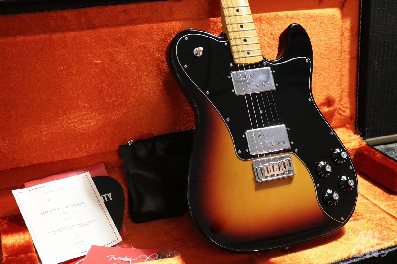 Fender アメビン II 1975 Telecaster Deluxe Fender American Vintage II 1975 Telecaster Deluxe Black