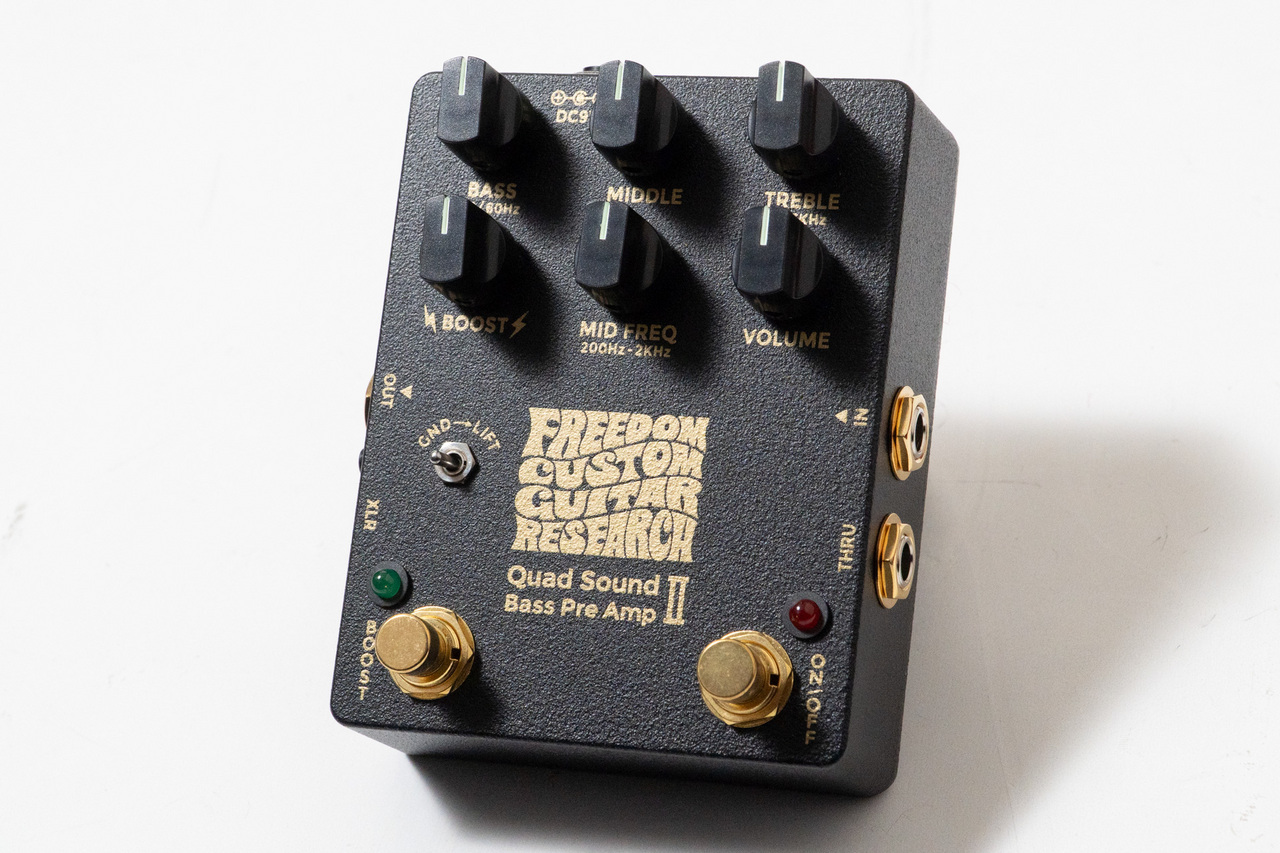 FREEDOM CUSTOM GUITAR RESEARCH Quad Sound Bass Pre Amp2 BK SP-BP