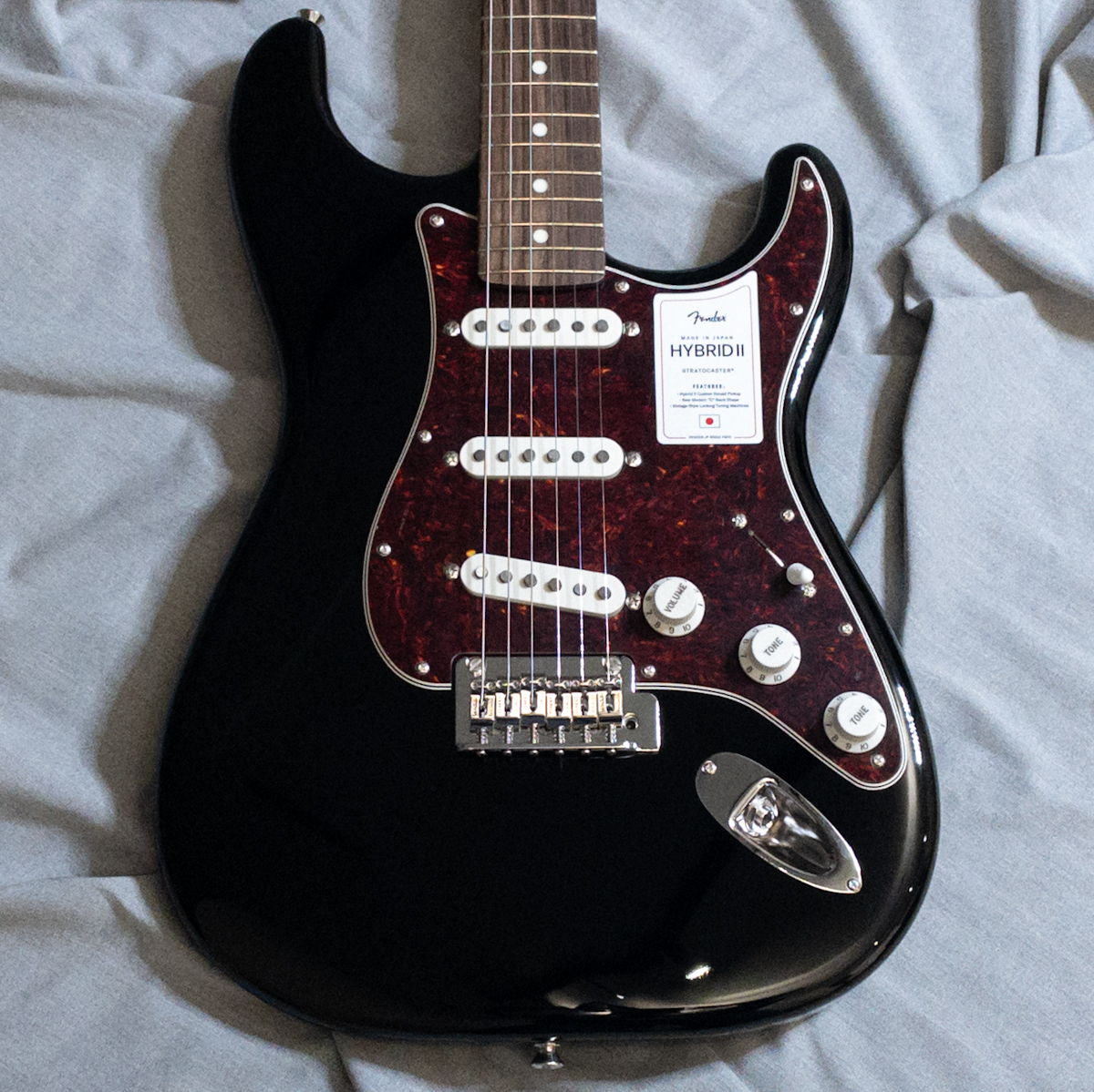 【マリ】Fender HybridⅡ STRAT RW BLK Fender Made in Japan Hybrid II Stratocaster RW BLK (Black)（新品