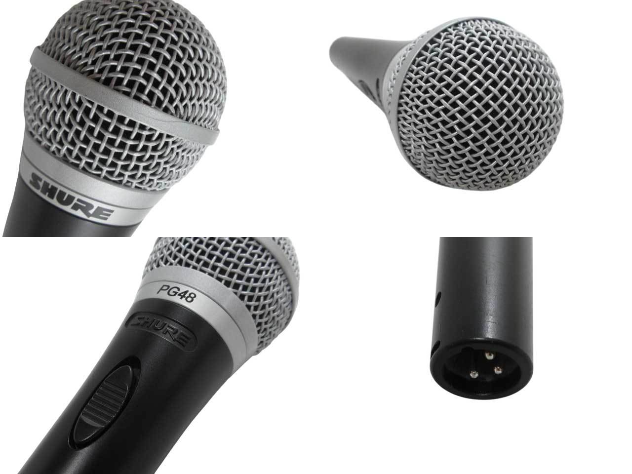 Shure PG48 シュア ダイナミックマイク 【鹿児島店】（中古）【楽器