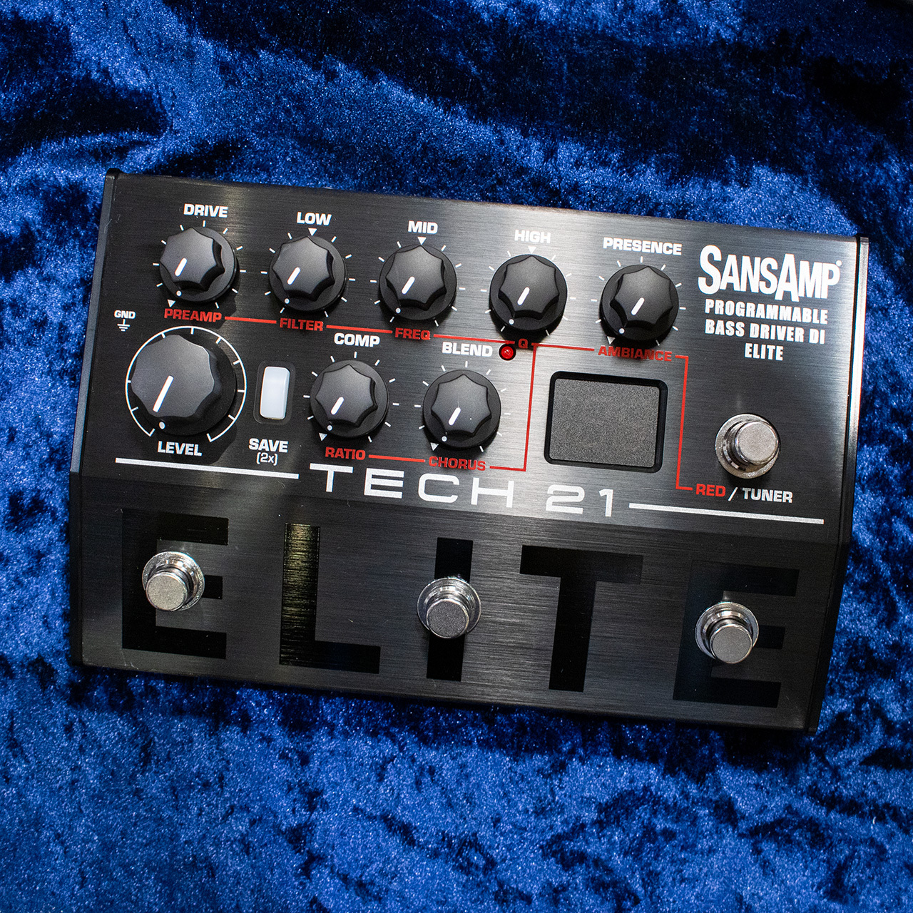 TECH21 SansAmp Programmable Bass Driver ELITE（新品/送料無料