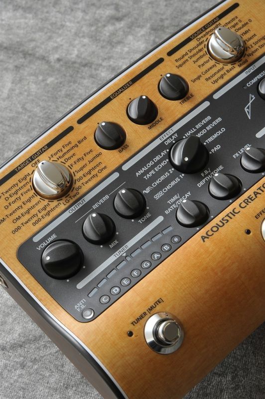 ZOOM AC-3 Acoustic Creator AC3 (アコースティックギター用DI 