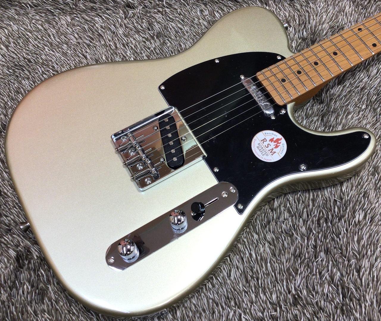 【ほぼ新品】バッカス　テレキャスター　BTE-1DX RSM/M MDG BTE-1DX RSM/M MDG Bacchus Universe Series エレキギター