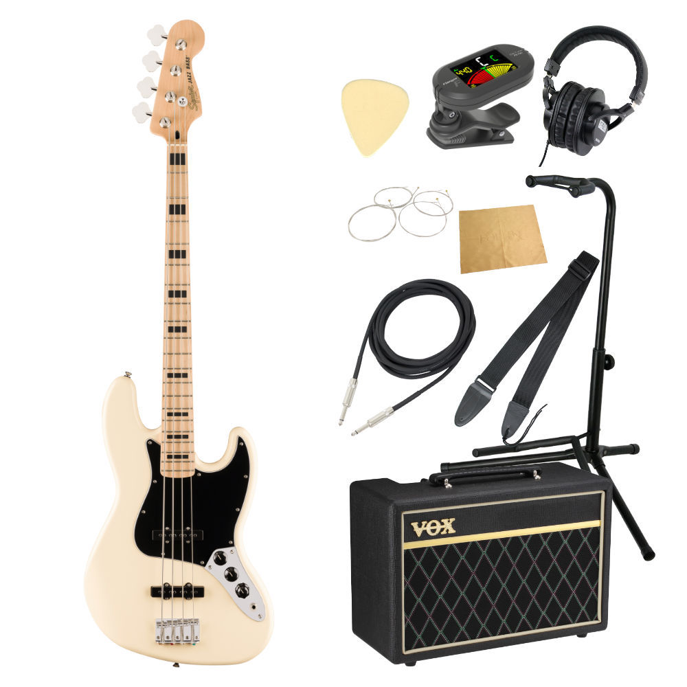 Squier by Fender Affinity Series Active Jazz Bass MN OWT ジャズ Squier by Fender Affinity Series Active Jazz Bass MN OWT ジャズ