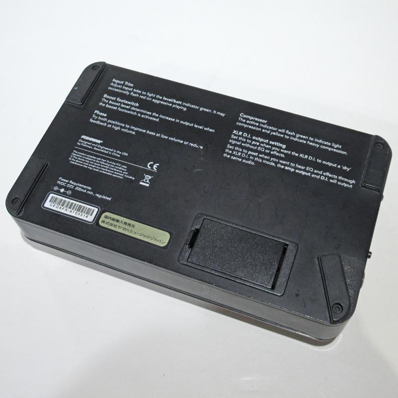 FISHMAN TONEDEQ[美品] FISHMAN ToneDEQ Preamp EQ（新品/送料無料/並行輸入）【楽器検索