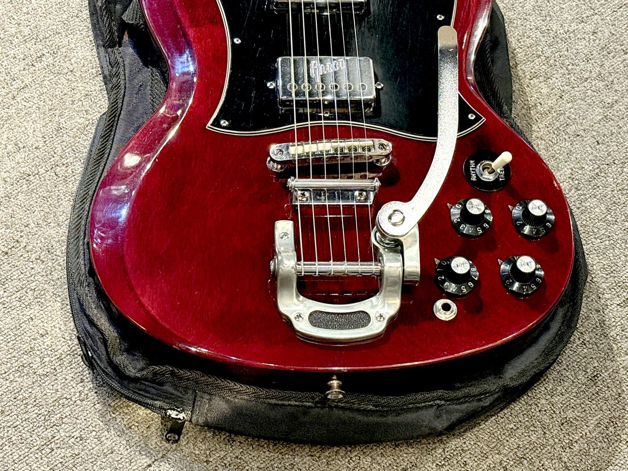 グレコビンテージ SG 350T 1973年製　 エレキギター　ハードケース付き グレコビンテージ SG 350T 1973年製 エレキギターハードケース付き