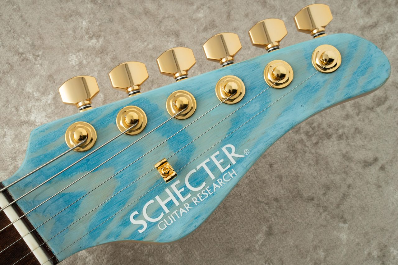 SCHECTER BH-1-STD-24/R Limited w/Gold Parts -See-Through SCHECTER BH-1-STD-24/R Limited w/Gold Parts -See-Through