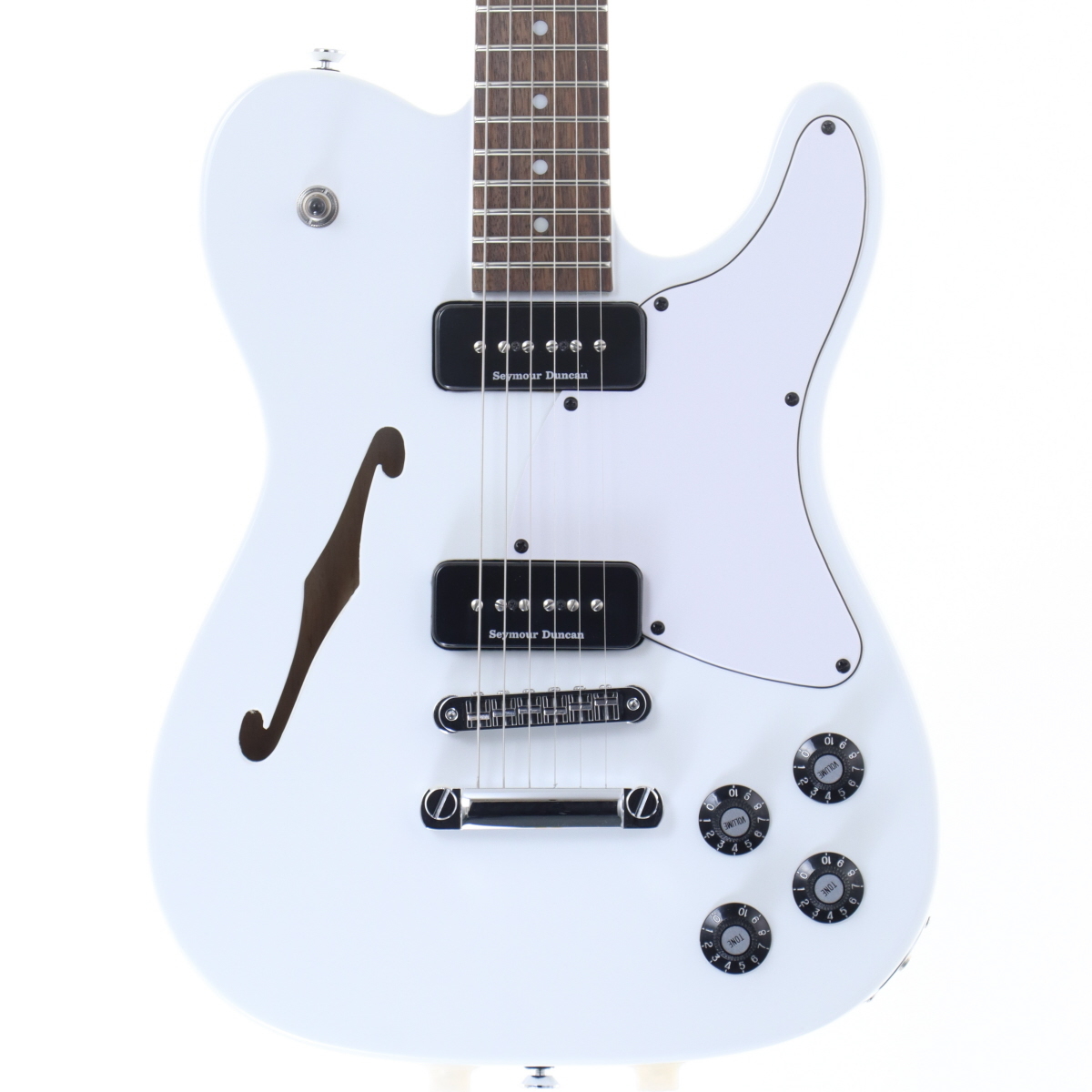 Fender Jim Adkins JA-90 Telecaster Thinline White 【SN ICF24000309