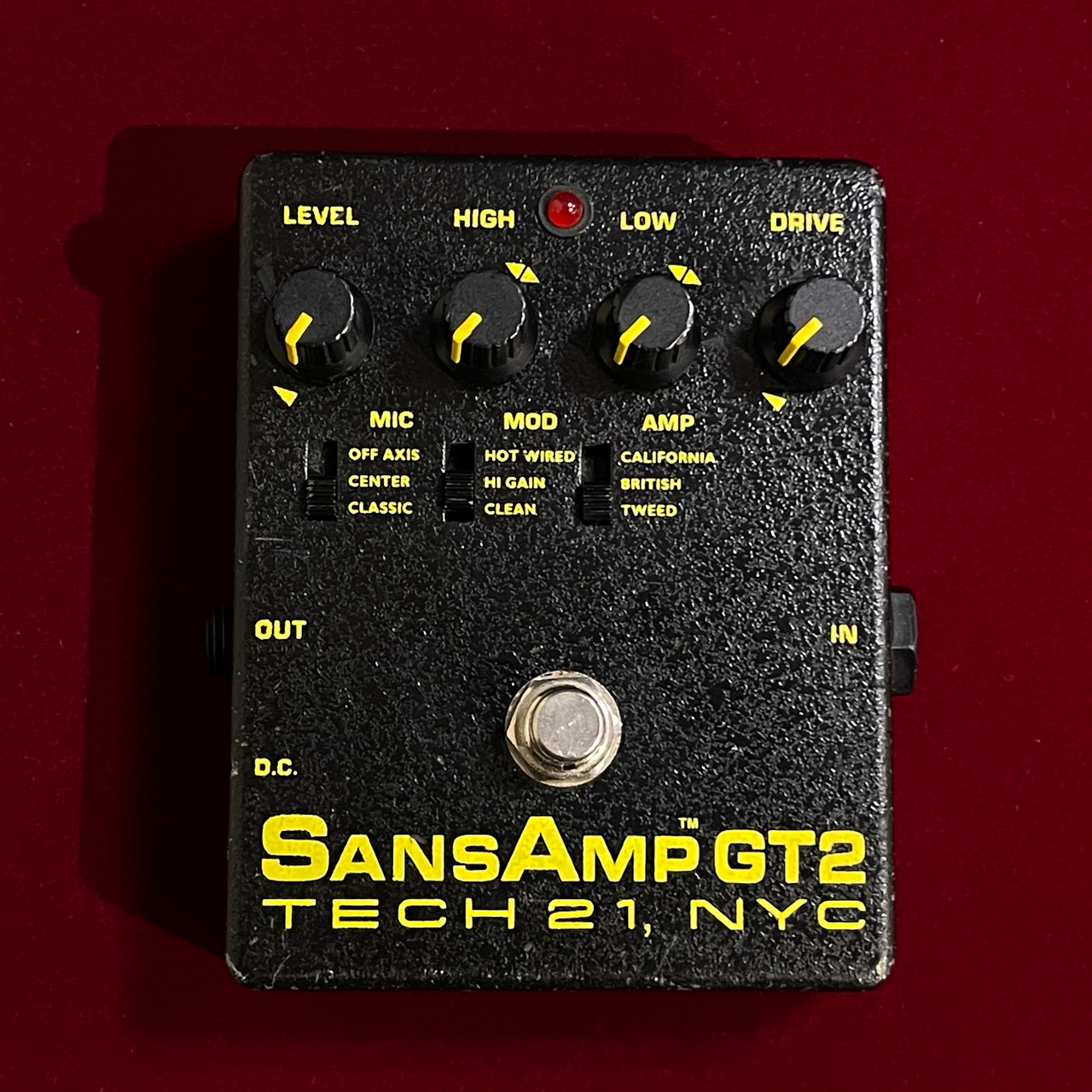 sansamp gt2　美品 TECH21 SansAmp GT2 【中古】（中古）【楽器検索デジマート】