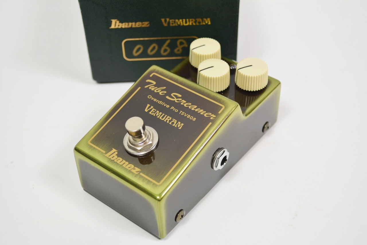 Ibanez × VEMURAM Tube Screamer Overdrive Pro TSV808（中古