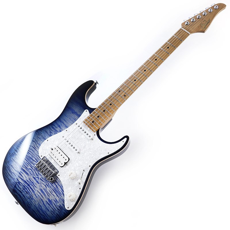 Suhr Core Line Series Standard Plus (Faded Trans Whale Blue Burst 