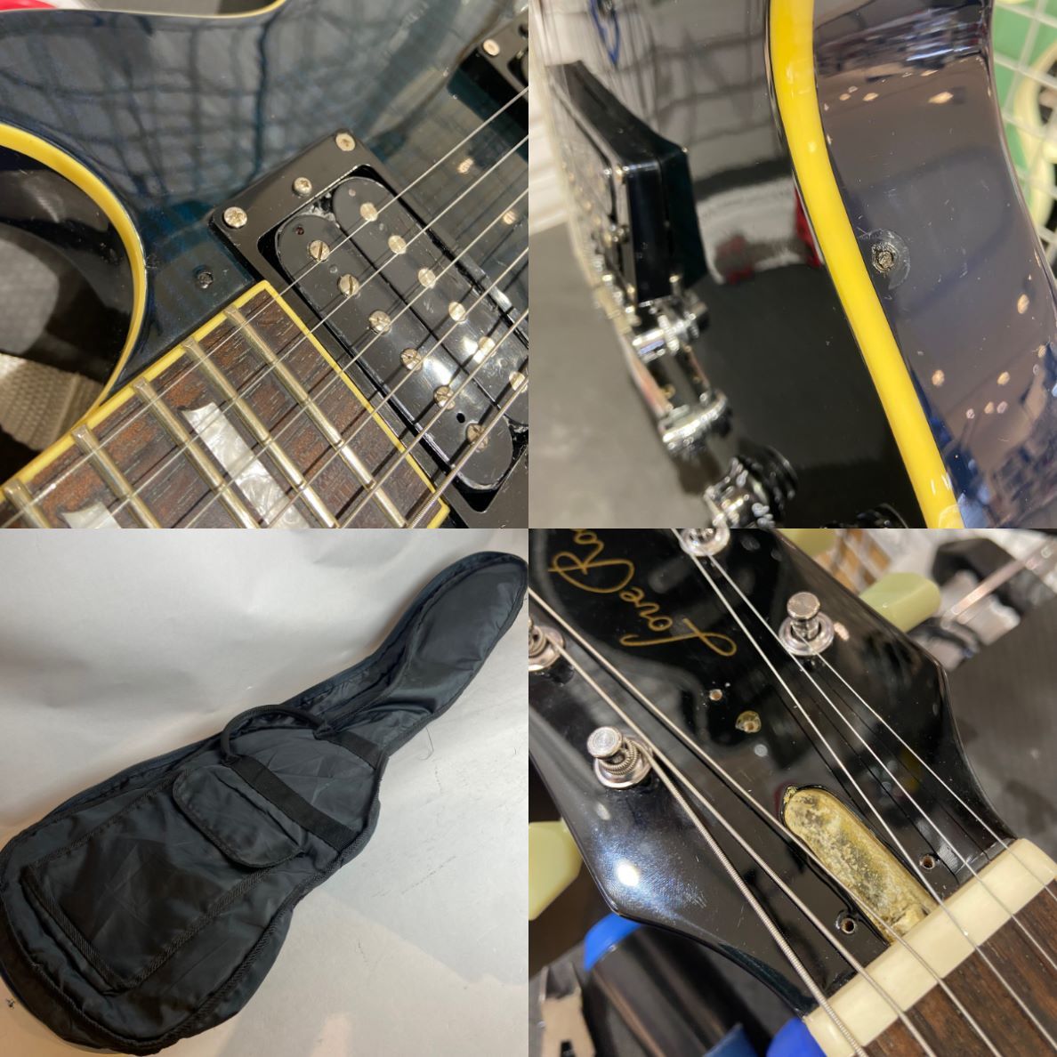 Tokai ALS62 SBL See Thru Blue 【Mod】（中古/送料無料）【楽器検索デジマート】