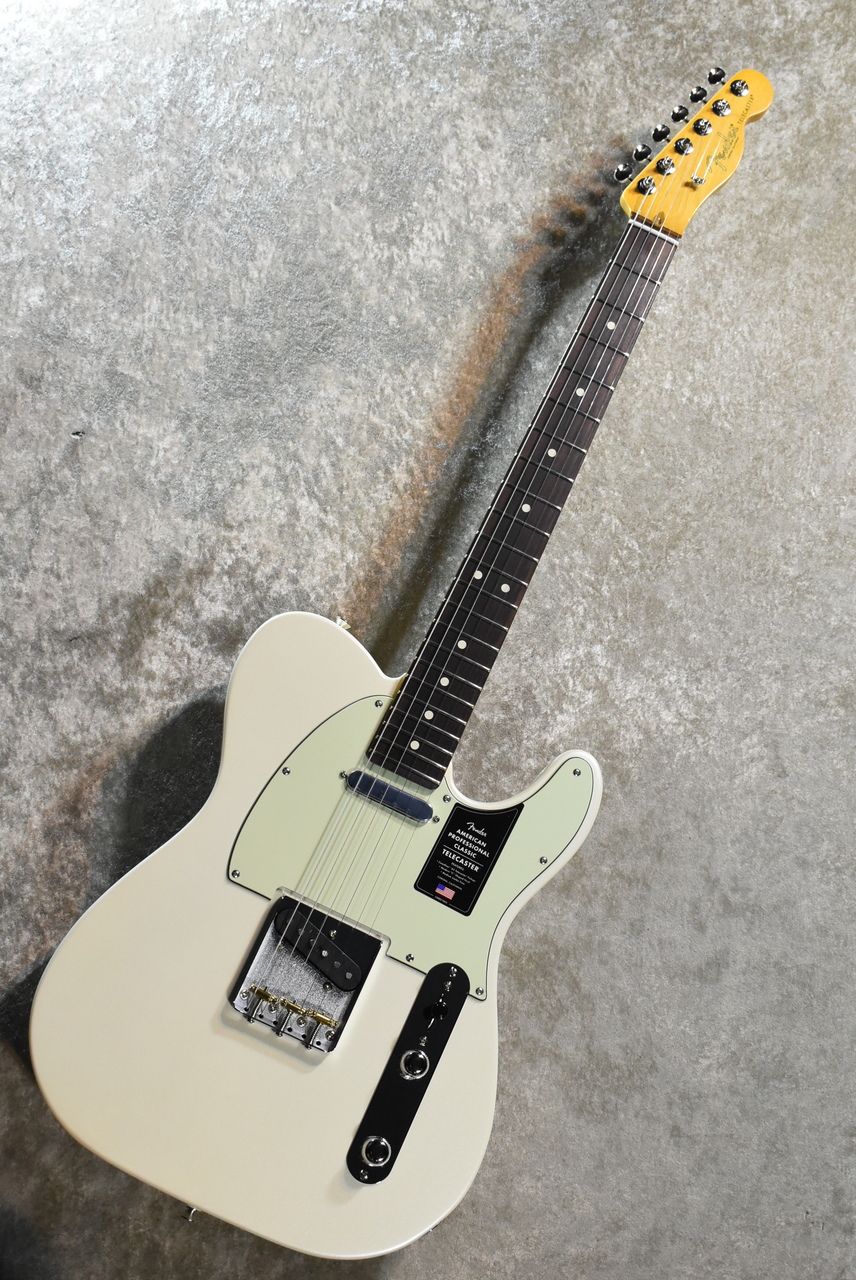 Fender LTD AMERICAN PROFESSIONAL CLASSIC TELECASTER Olympic Pearl