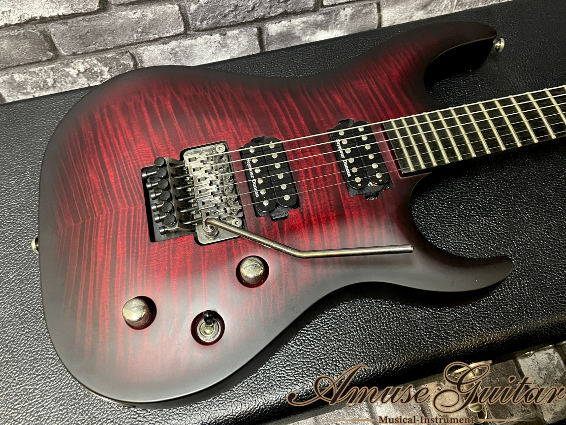 Washburn PARALLAXE PXM20 # FLAME BLACK CHERRY BURST 2013年製【SH ...