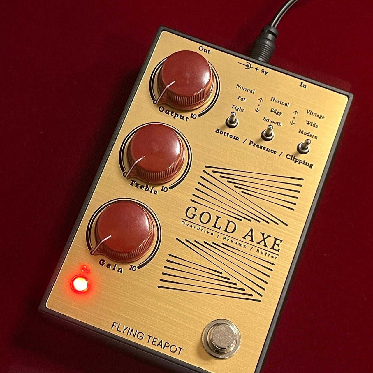 flying teapot GOLD AXE 