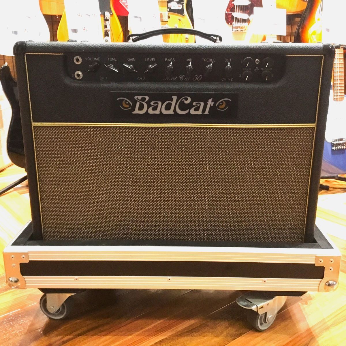 更新 BadCat Hotcat 30R ハードケース付き！ - ギター