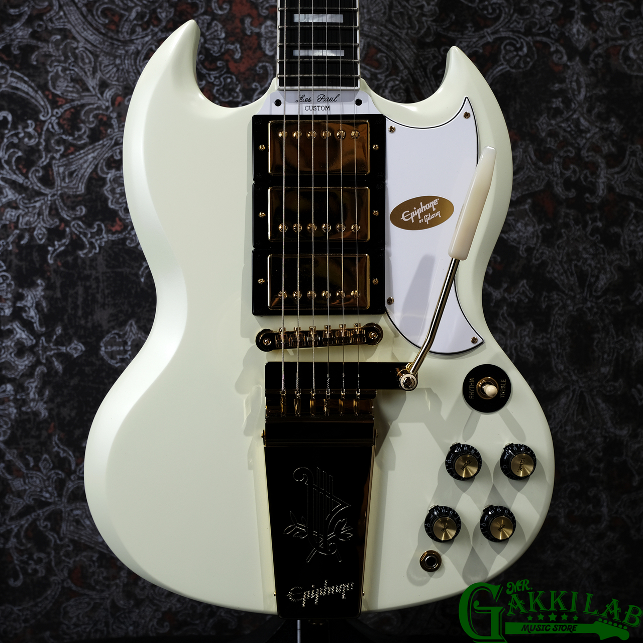 Epiphone Custom Shop SG エピフォン カスタムショップ Epiphone Inspired by Gibson Custom Shop 1963 Les Paul SG Custom