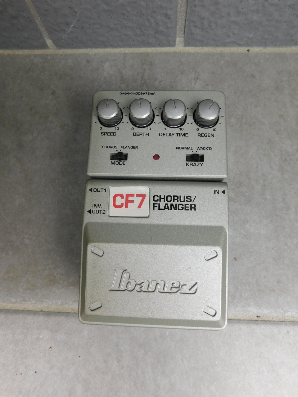 Ibanez CF7 コーラス・フランジャー Ibanez CF7 コーラス/フランジャー（中古）【楽器検索デジマート】