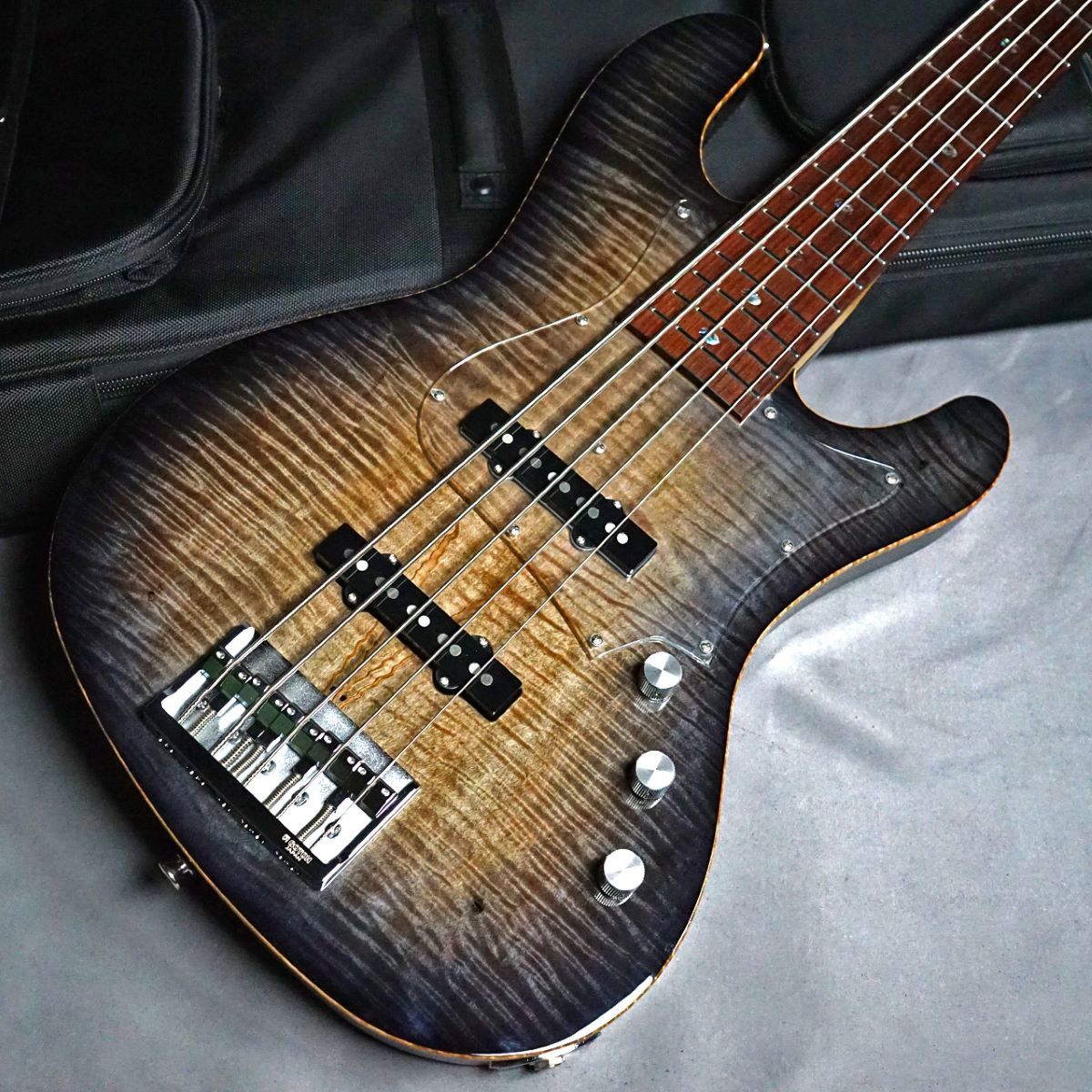 FREEDOM CUSTOM GUITAR RESEARCH Rhino 5st Passive Maple Top TSSN -淡麗 笹鳴-【カスタムオーダー品】