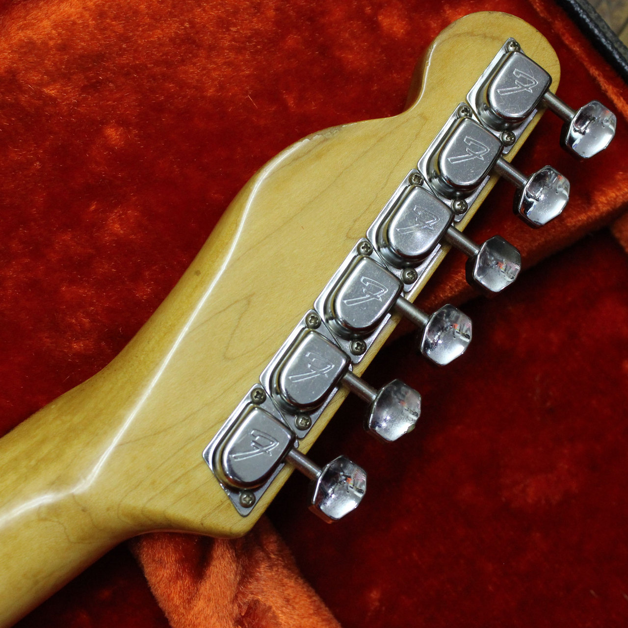 Fender Telecaster 1977년 제작 로즈 지판 펜더 텔레캐스터 올림픽 화이트입니다 사진 6