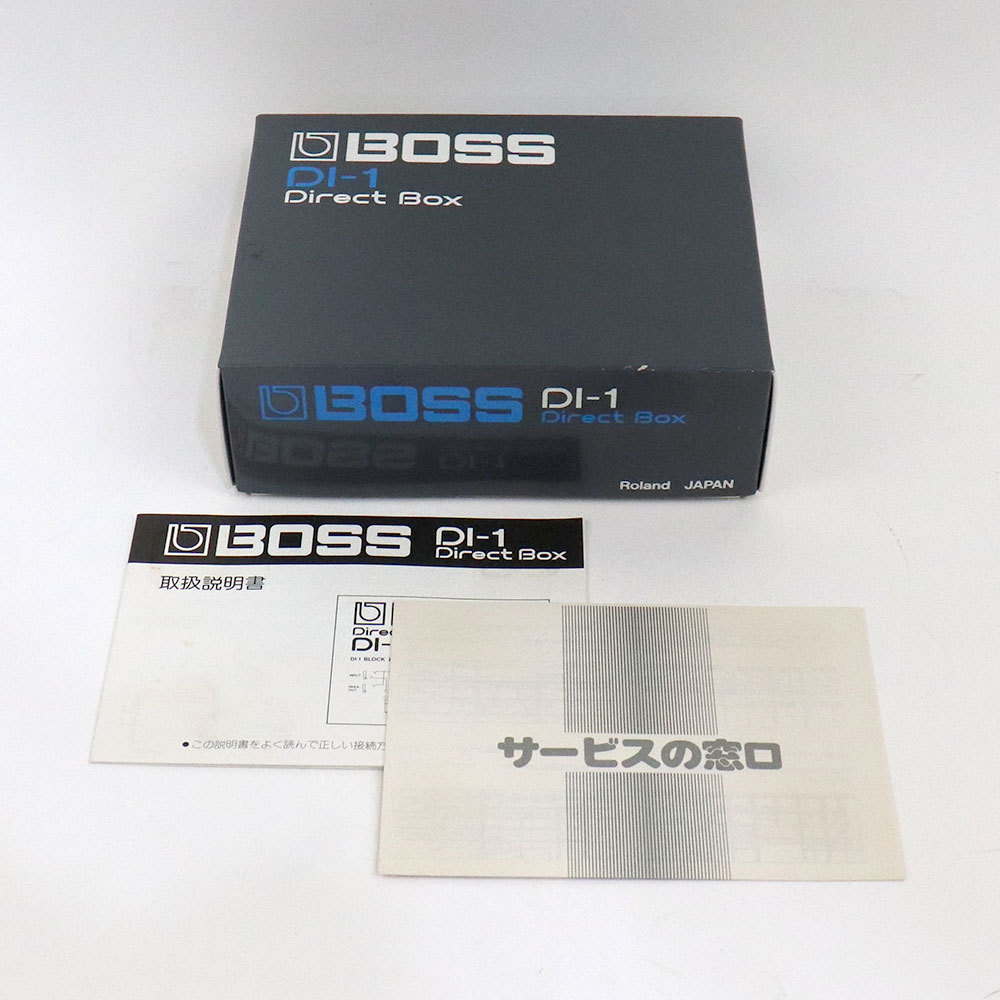 【新品未使用】BOSS ダイレクトボックス DI-1 BOSS ( ボス ) DI-1 定番ダイレクトボックス(DI) 送料無料