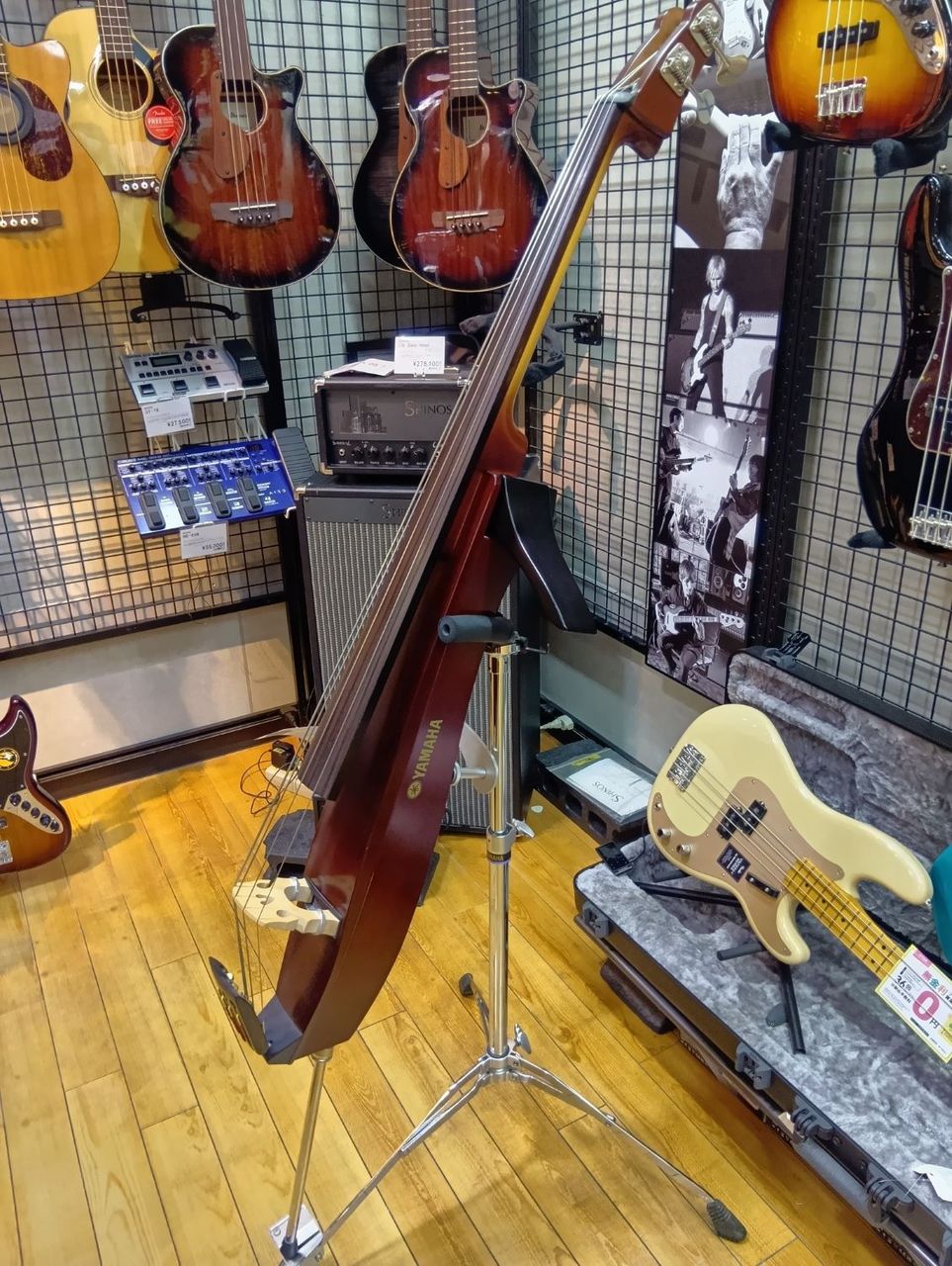 専用　YAMAHA SLB300 スタンド付属 Amazon | 【ひざ当て/BKS2+スタンド/BST1付】YAMAHA ヤマハ