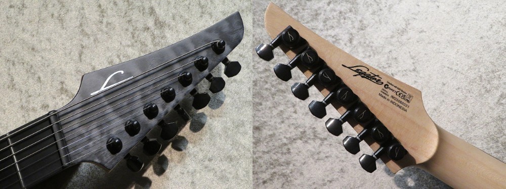 Legator 【7弦】NINJA N7FSS -Black QM- #IM25060331【3.38kg