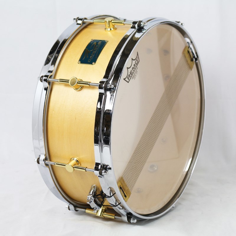 canopus MO Snare Drum 14×5.5 w/Die Cast Hoops - Natural Oil [MO 