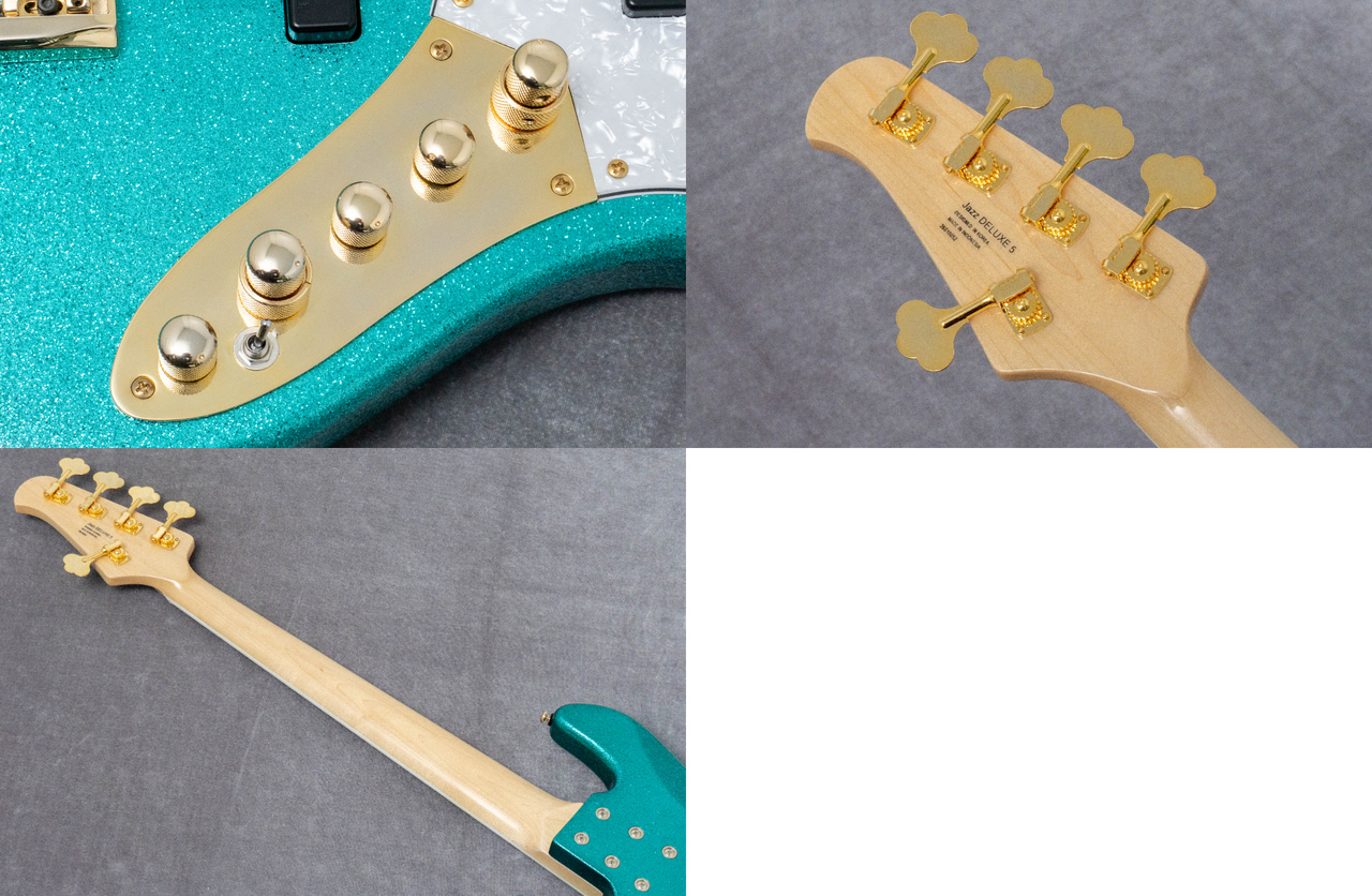 楽器 Swing Guitars / Jazz Deluxe 5 llic Teal Green new】Swing Guitars / Jazz Deluxe 5 Metallic Teal Green 4.96kg