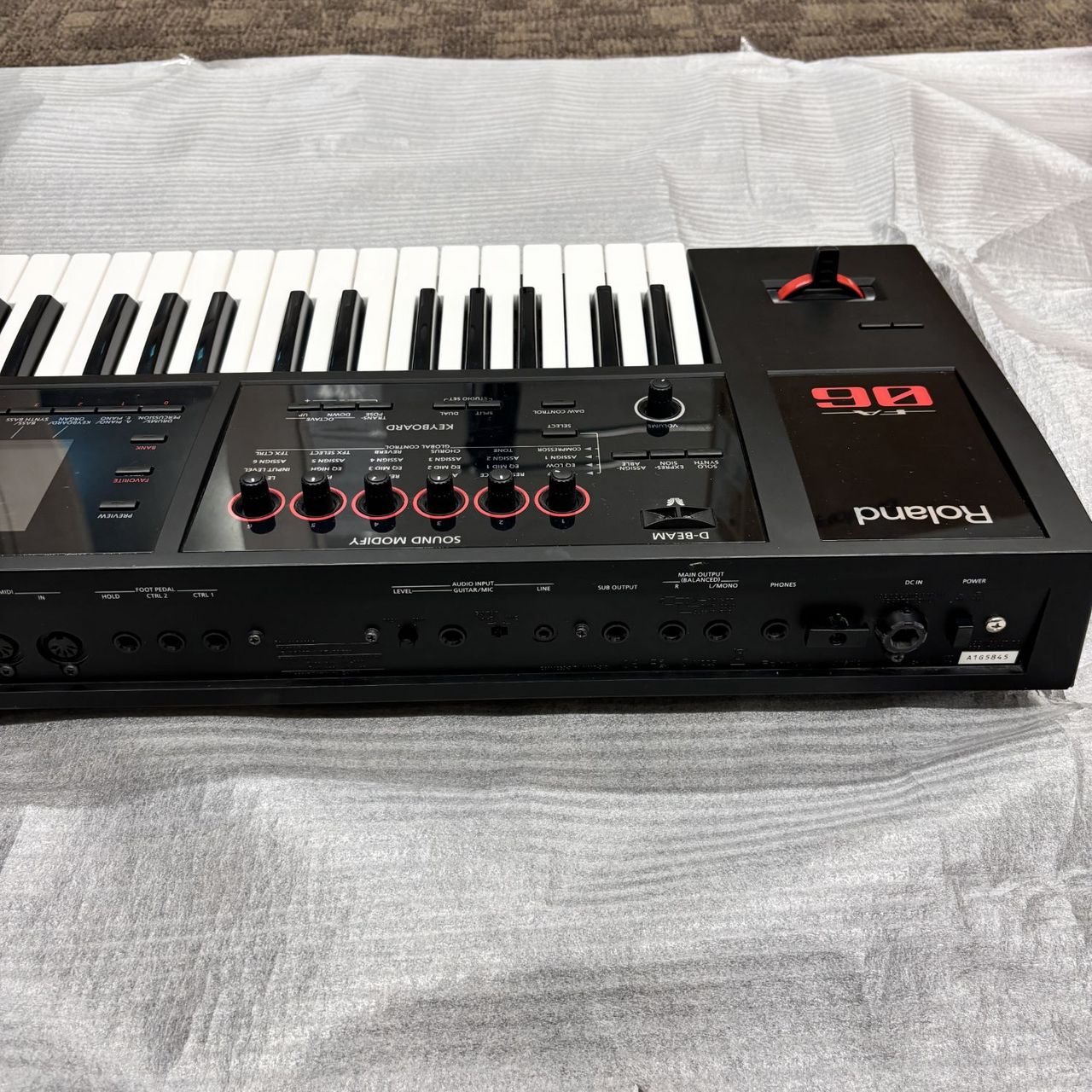 Roland FA-06 本体・電源・ケース付 現状品 Roland / FA-06 Synthesizers Genuine Soft Case and AC Adapter
