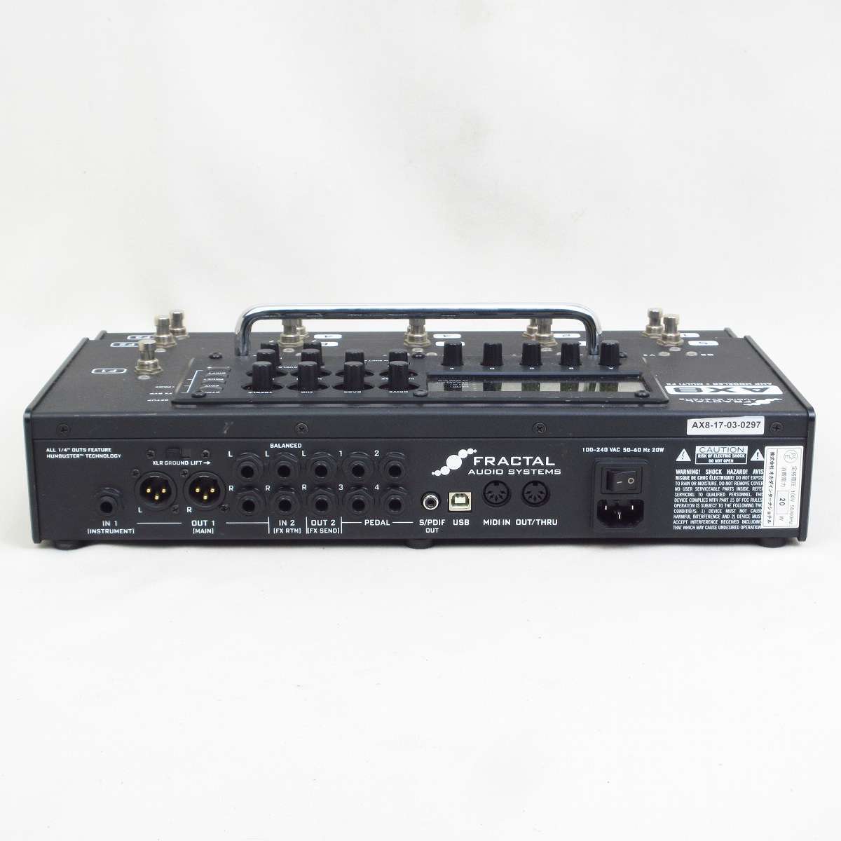 FRACTAL AUDIO SYSTEMS AX8 マルチエフェクター JUNK 【横浜店】（中古