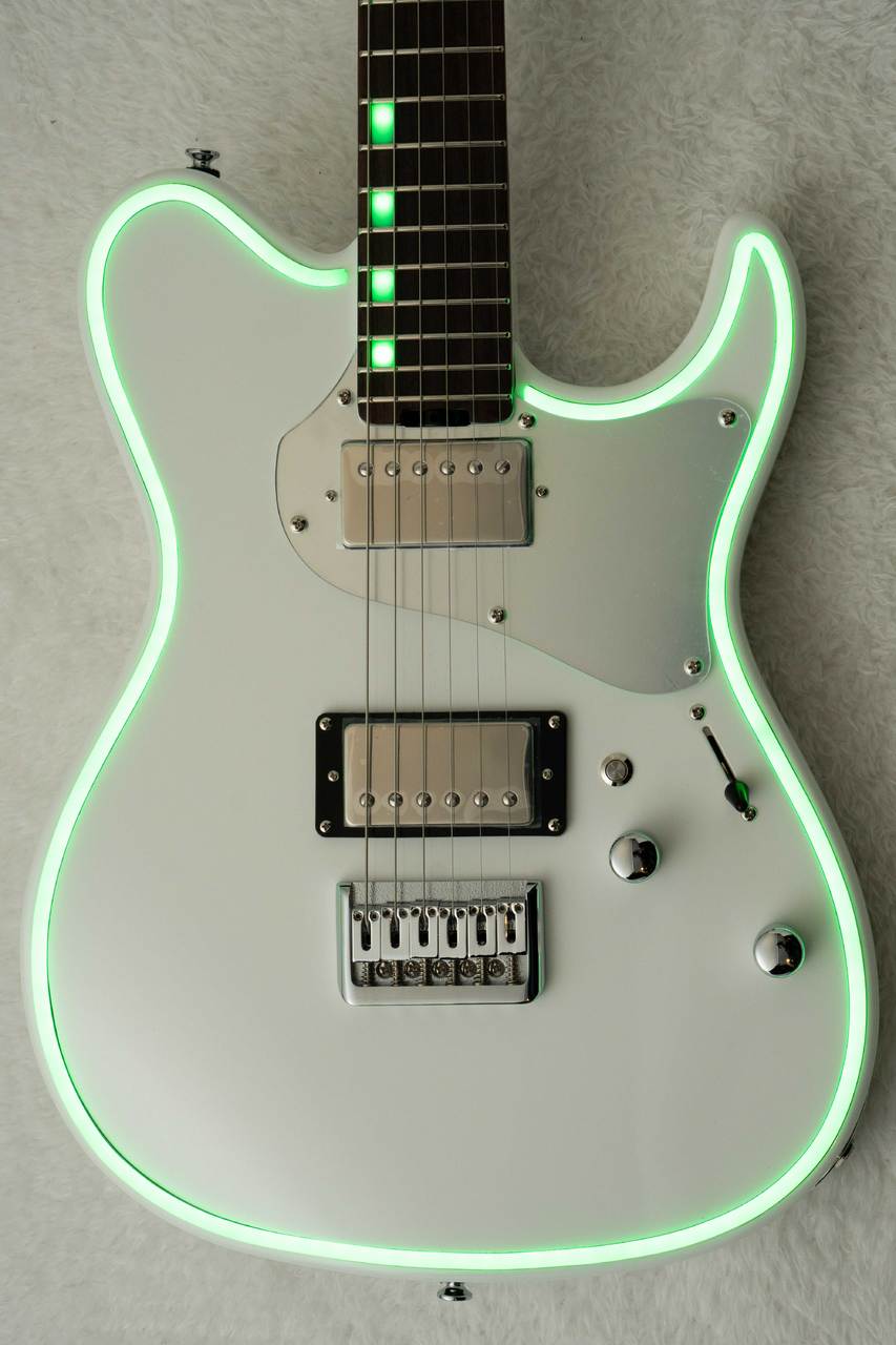 GrassRoots G-THROBBER-Neon -Snow White / Green Neon-（新品/送料