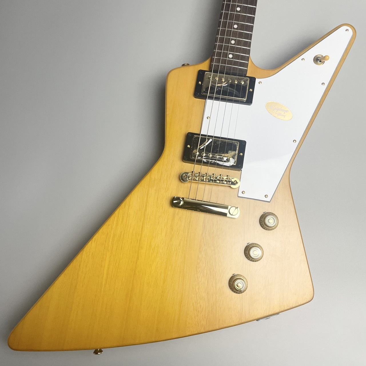 Epiphone Korina Explorer Aged Natural エレキギター