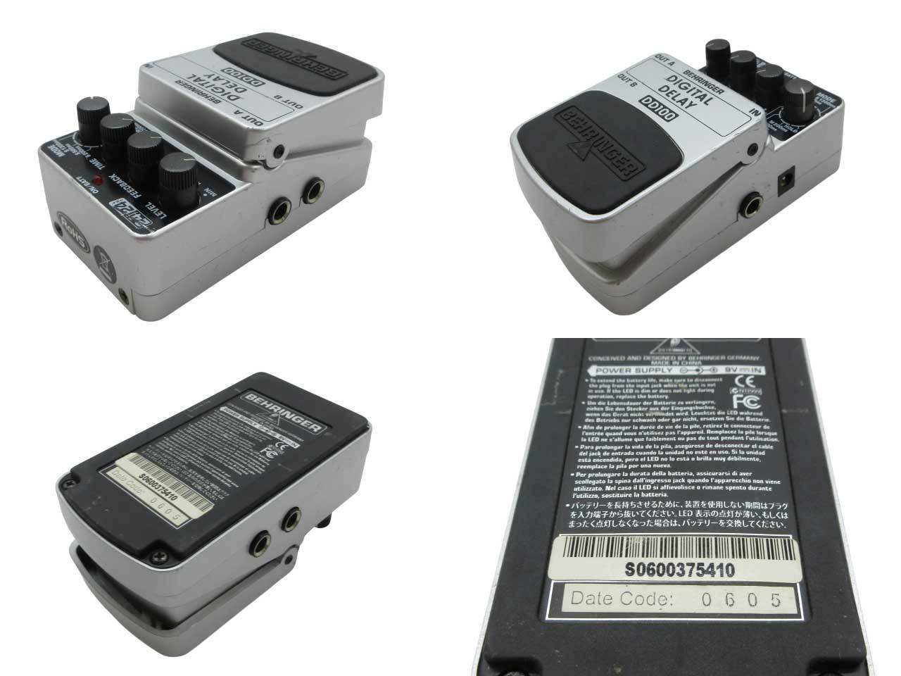 BEHRINGER DIGITAL DELAY DD100【鹿児島店】（中古）【楽器検索