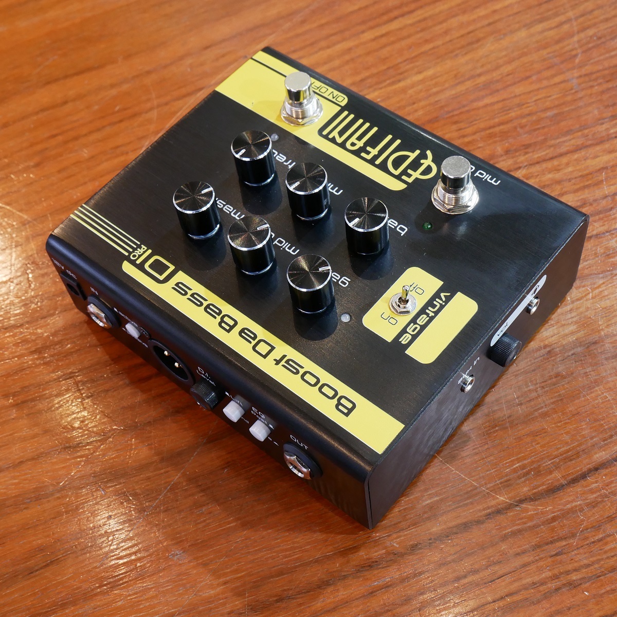 Epifani Boost Da Bass DI Pro 【ベース用プリアンプ&DI