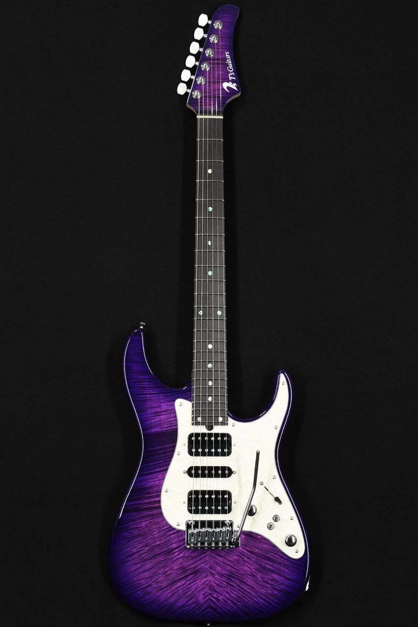 T's Guitars DST-Classic24MH Flammaple Purple Burst S/N:033545